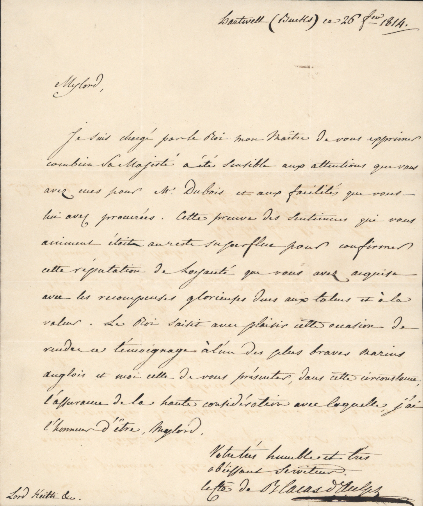 comte de Blacas