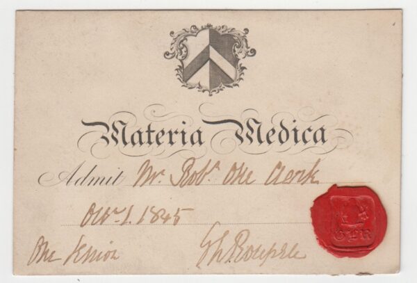 George Leith Roupell ROUPELL, George Leith. 21106 | Historical Autographs